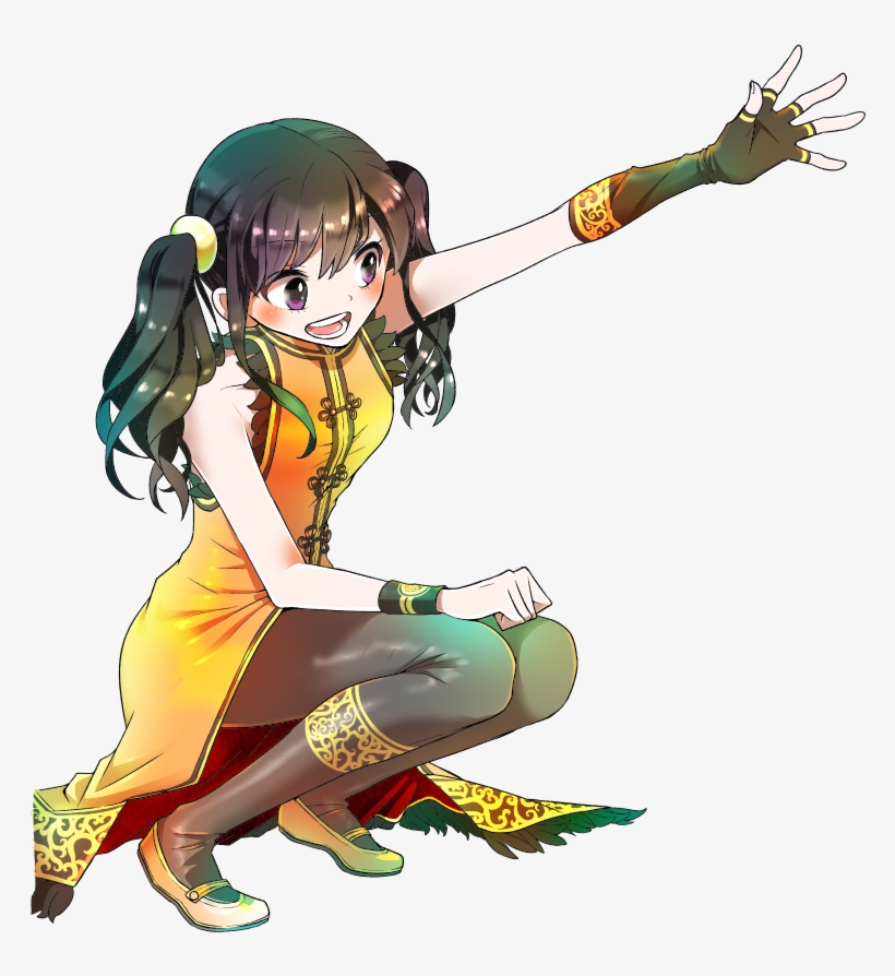 Ling Xiaoyu Drawn By Raion - Cartoon, transparent png #9600426