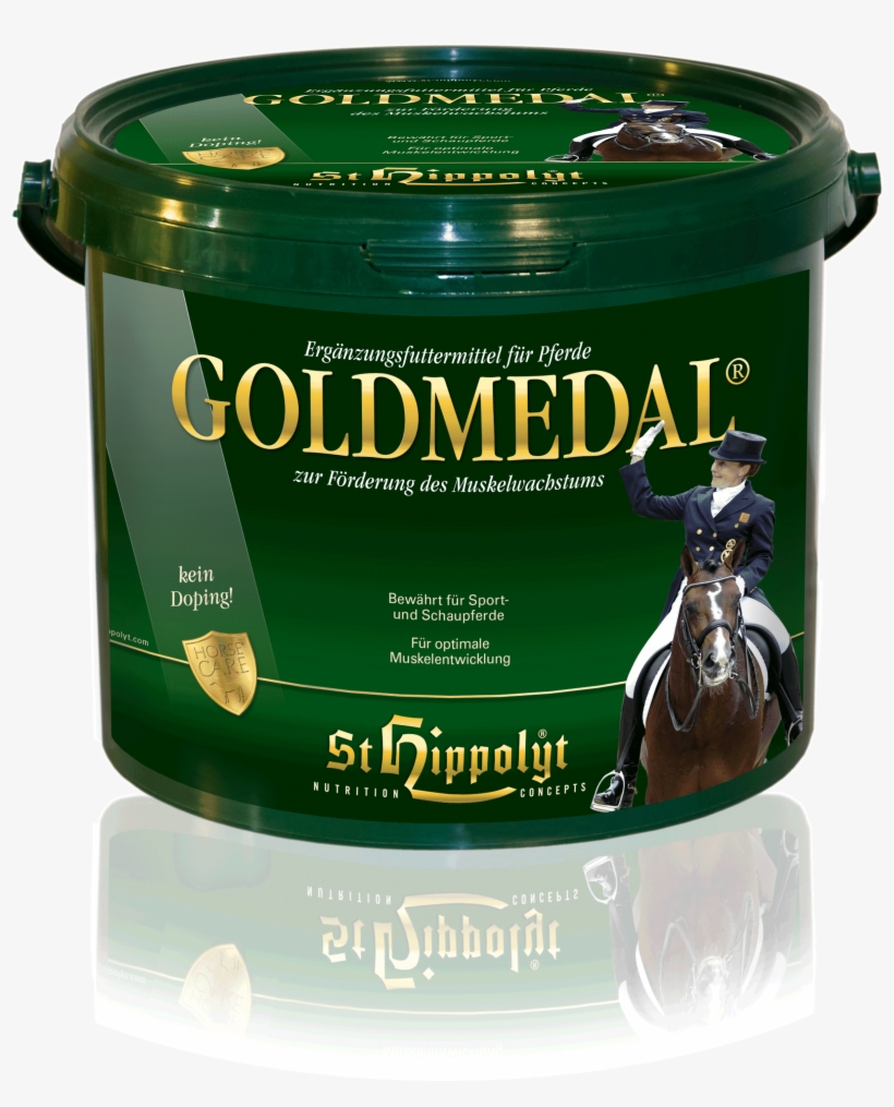 Hippolyt Gold Medal - Mineralfutter Pferd, transparent png #9600481