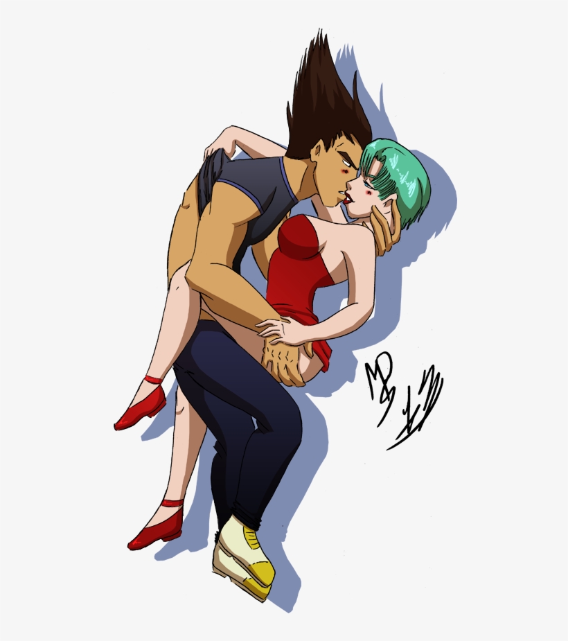 Drawing Dbz Love - Dragon Ball Z Vegeta Love, transparent png #9600951