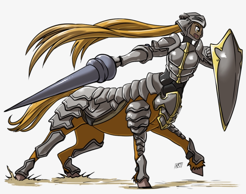 Female - Female Centaur Knight, transparent png #9601188