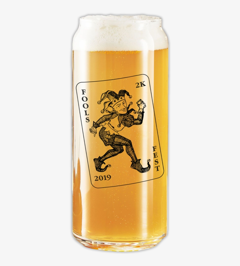 Ff 16oz Tall Boy With Lager 1200px - Beer Glass, transparent png #9601434