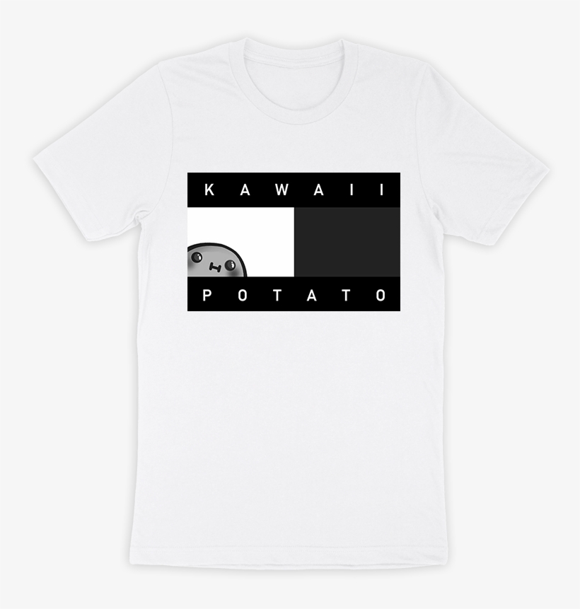 Kawaii Potato - Tshirt - Police Car, transparent png #9601543