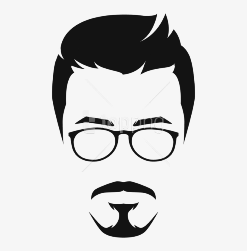 Free Png Download Hipster Face Transparent Clipart - Transparent Face Clipart Png, transparent png #9602268
