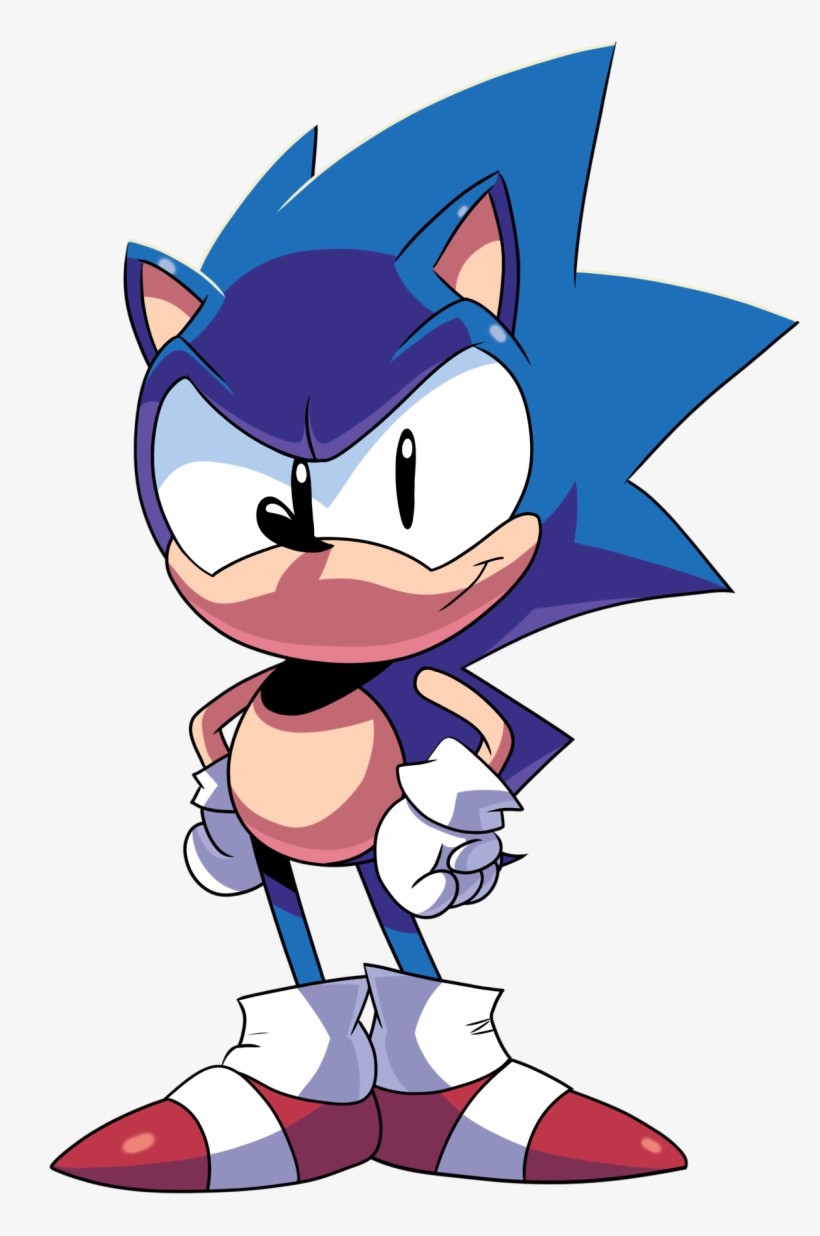 “ One Week Til Sonic Mania ” - Cartoon, transparent png #9602789