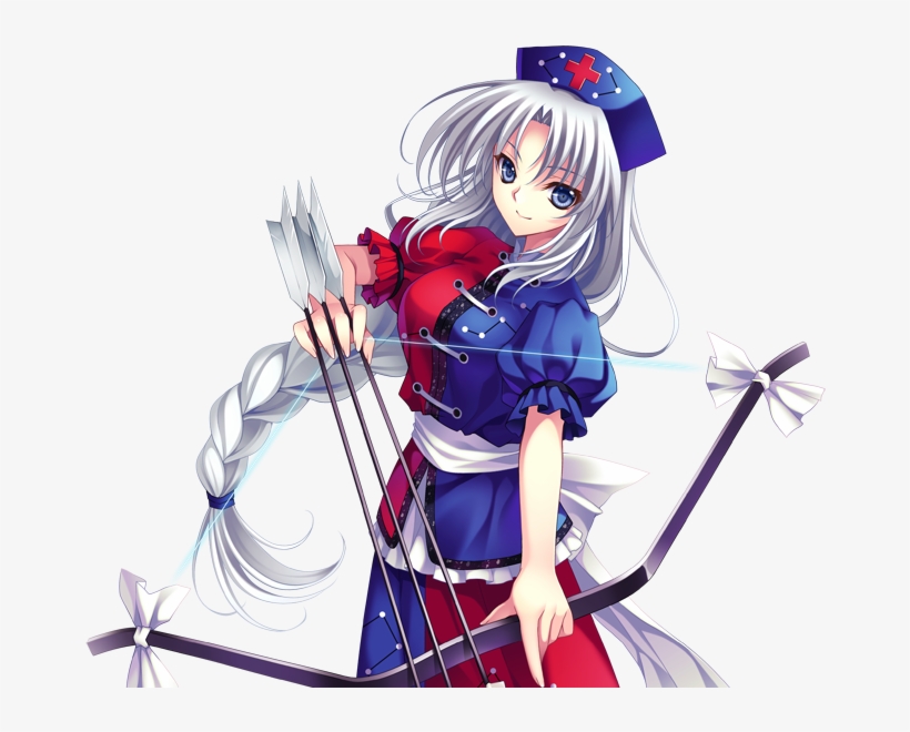 Image - Eirin Yagokoro Touhou, transparent png #9602950