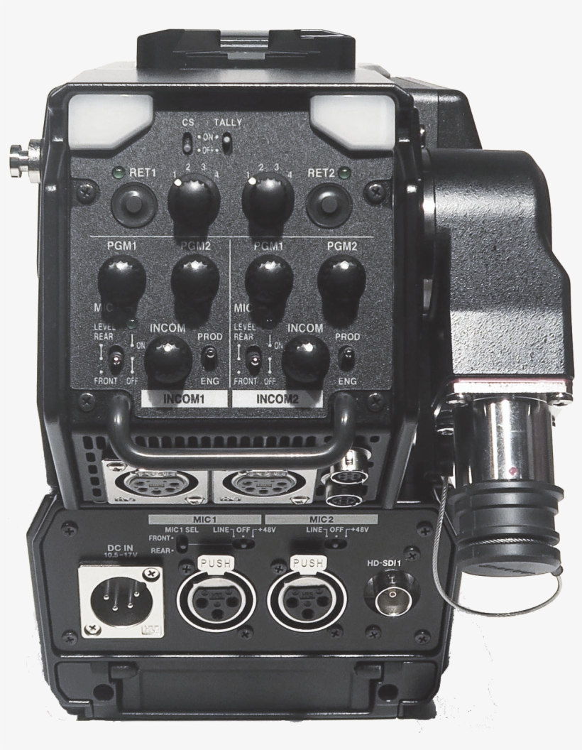 Ca Hf1300 Smpte Fiber Head Adapter With Advanced Control - Video Camera, transparent png #9603161
