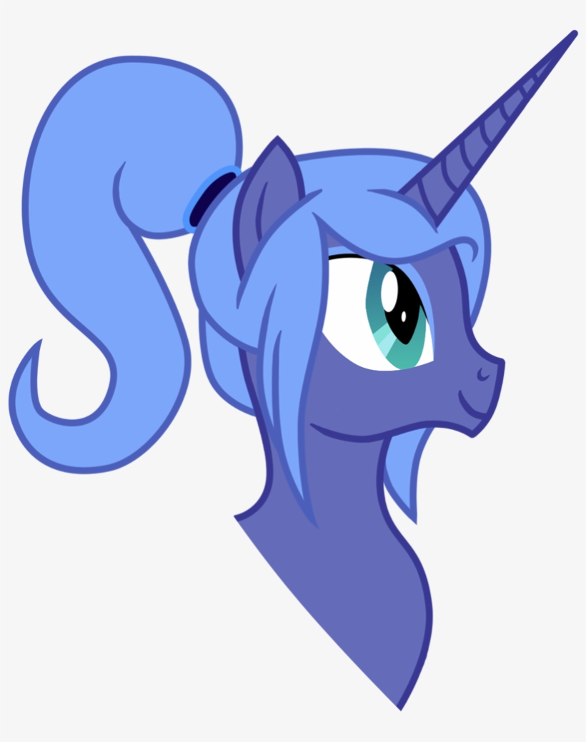 Pony Princess Luna Mammal Fictional Character Vertebrate - My Little Pony Ponytail, transparent png #9603333