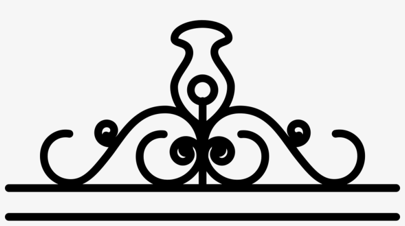 Png File Svg - Gambar Bunga Dengan Garis Melengkung, transparent png #9603365