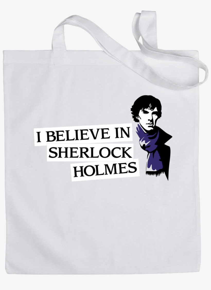 I Believe In Sherlock Holmes Sonstiges Bag White, transparent png #9604188