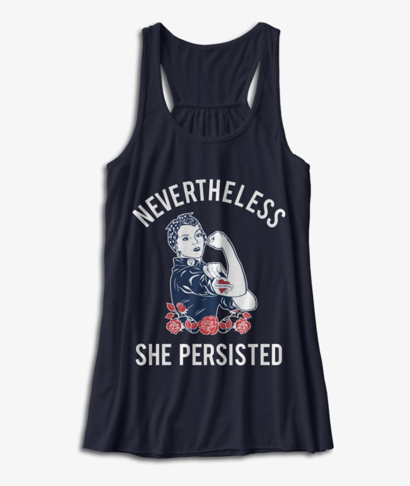 Nevertheless, She Persisted Rosie The Riveter T-shirt - Kane Colour Of The Trap, transparent png #9604642
