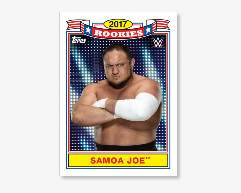 2018 Topps Wwe Heritage Samoa Joe - Boxing, transparent png #9604646