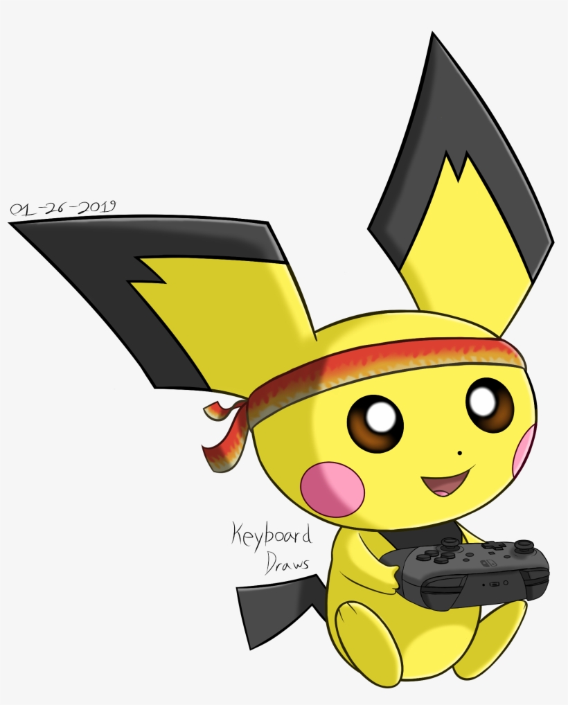 Pichu - Cartoon, transparent png #9604948