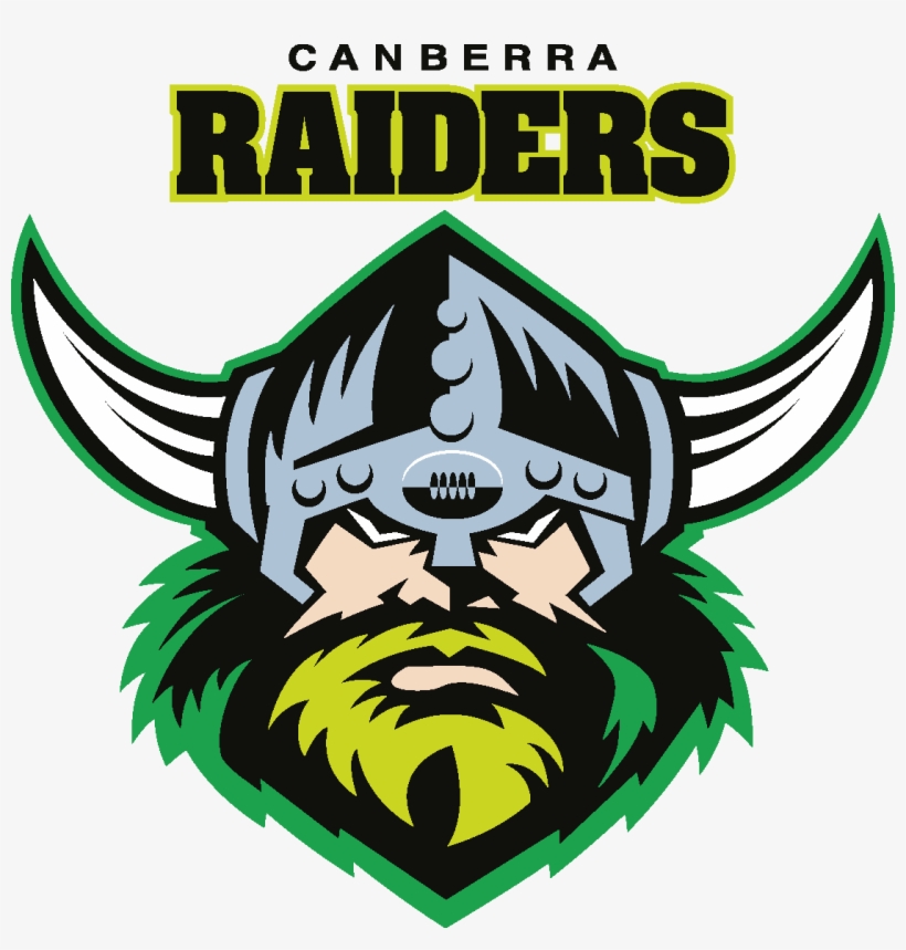 Raiders Logo Png - Nrl Broncos Vs Raiders, transparent png #9605102