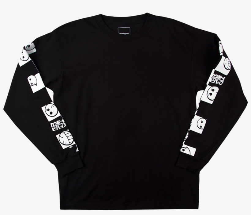 Ls Cowboy Bebop Checker Emoticon Tee - Sweater, transparent png #9605423