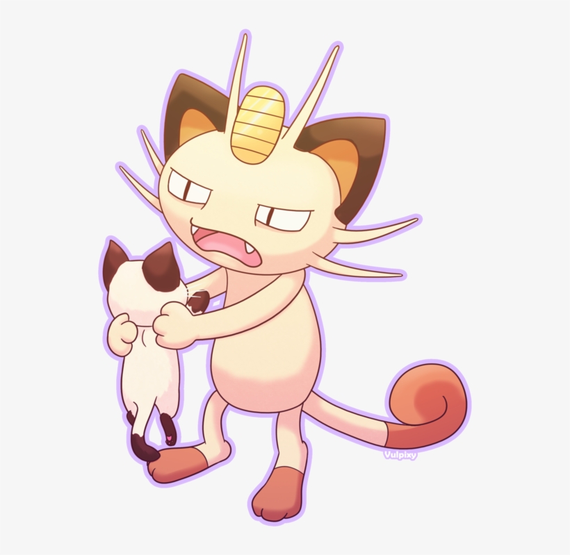 Meowth, That's - Kawaii Meowth Transparent, transparent png #9605813