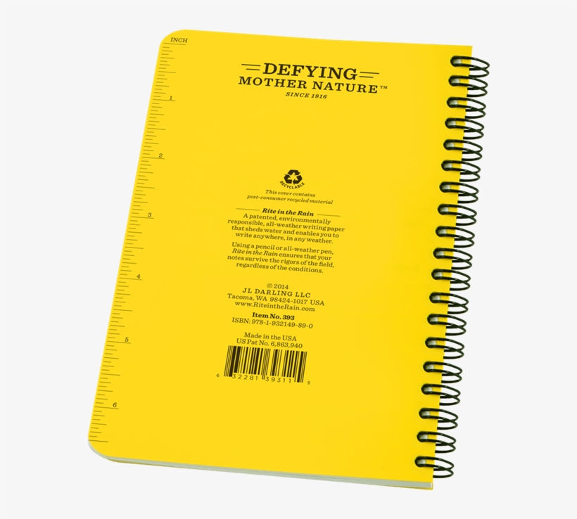 Rite In The Rain 353n, transparent png #9606000