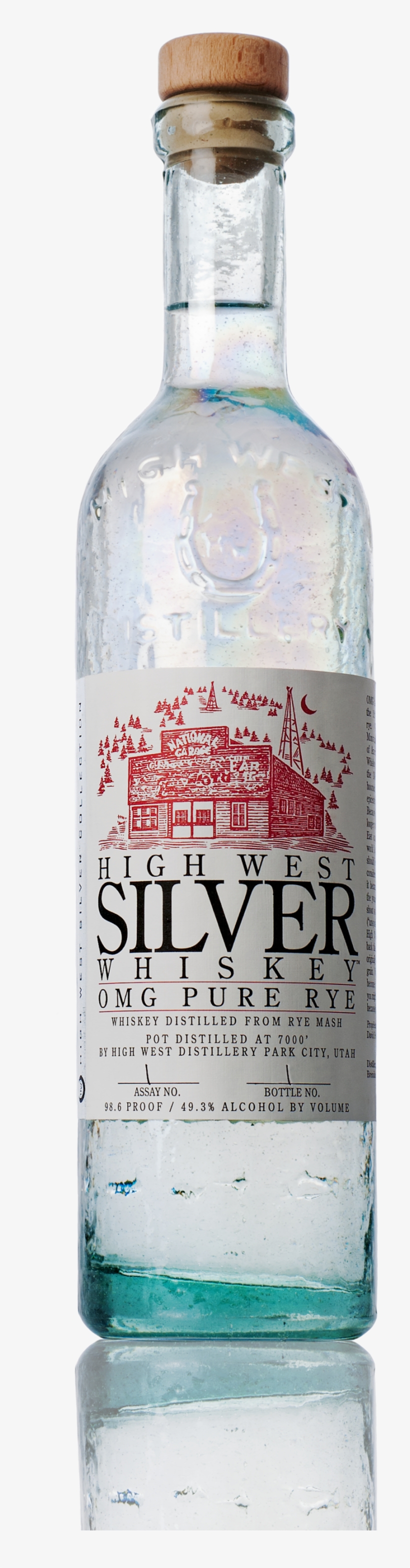 Hw Omg Botl Tran - Glass Bottle, transparent png #9606192