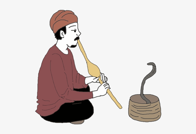 Snake Symbol In Tea Leaves - Snake Charmer Png, transparent png #9607893