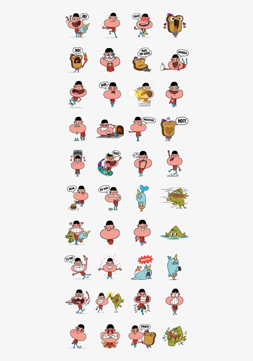 Ned, Fred, Bread And Steve - Kawaii Gegege No Kitaro, transparent png #9607951