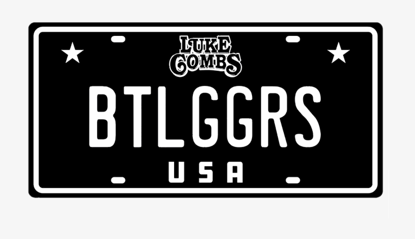 Bootleggers License Plate - Sign, transparent png #9607955
