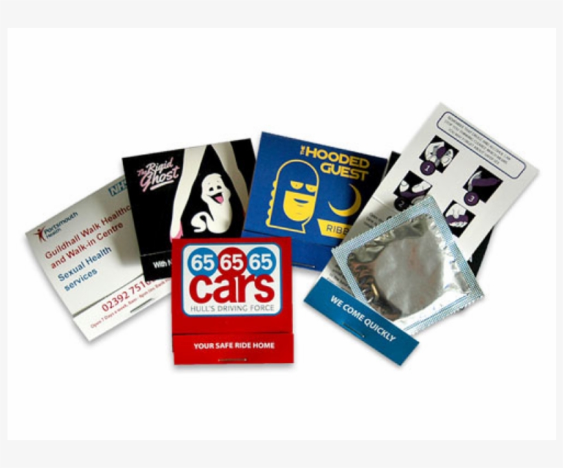 Condom Matchbooks - Brochure, transparent png #9608113