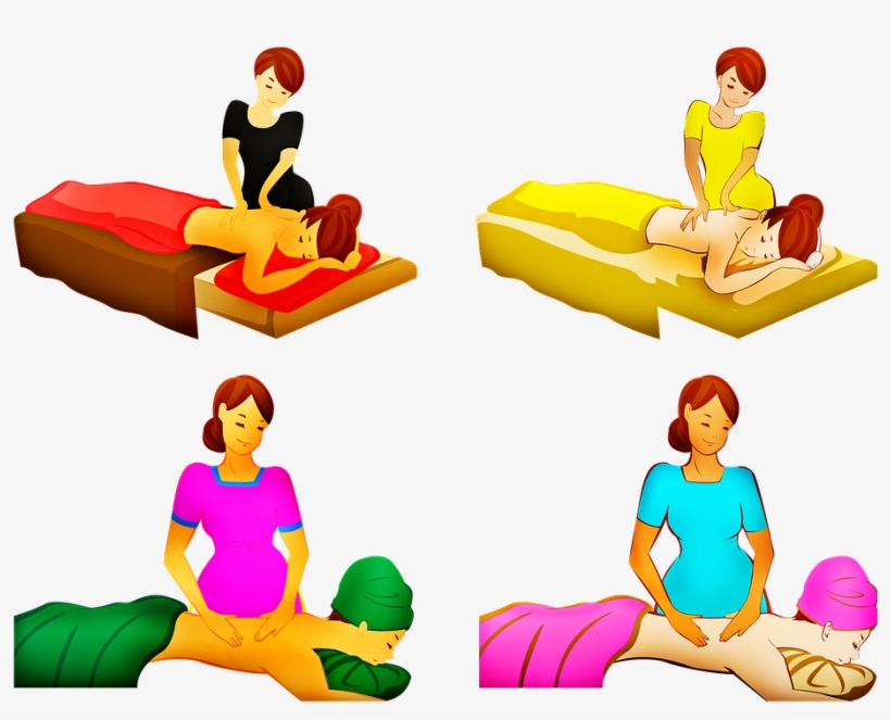 Relax Clipart Massage Therapist, transparent png #9609080