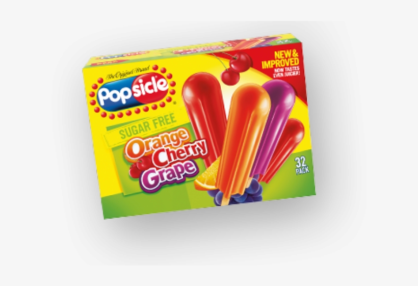 Popsicle Clipart Two Stick - Ice Pop, transparent png #9610047