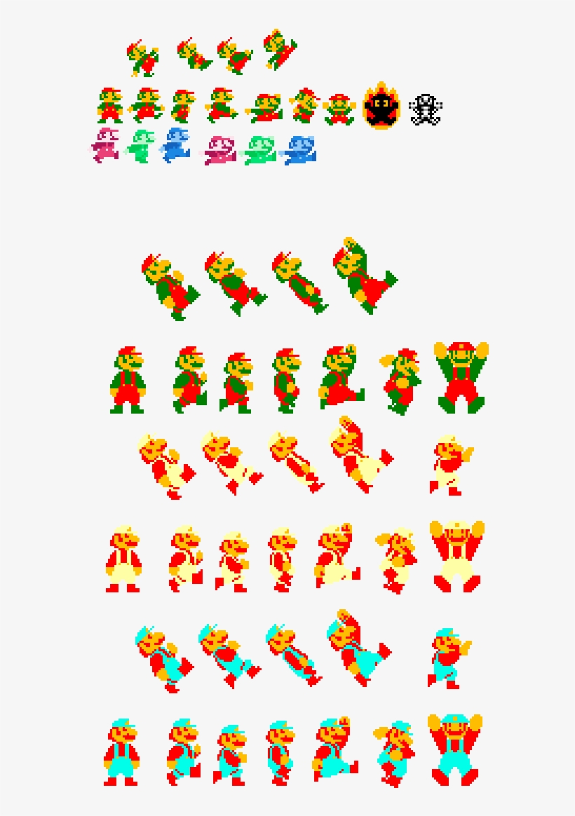 50 Best Ideas For Coloring Mario Power Sprite