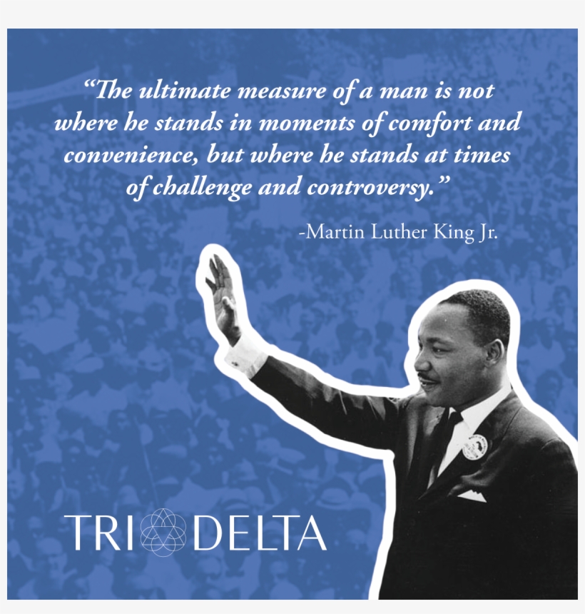 Tri Deltaverified Account - Martin Luther King Jr, transparent png #9610664