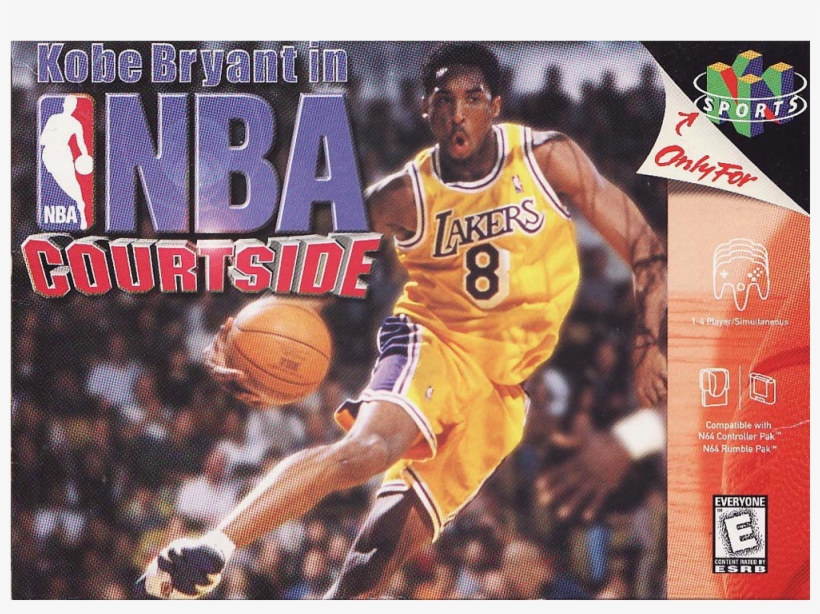 Kobe Bryant In Nba Courtside N64 - Nba Courtside N64, transparent png #9610769