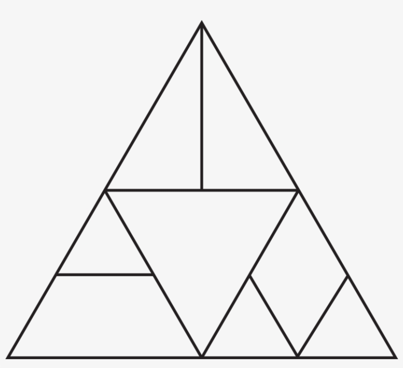 Logo Black Lines - Triangle, transparent png #9610983