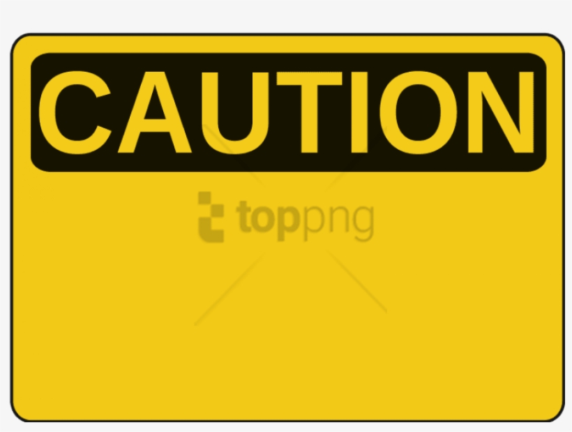 Free Png Caution Png Png Image With Transparent Background - Caution Sign Clipart, transparent png #9611228