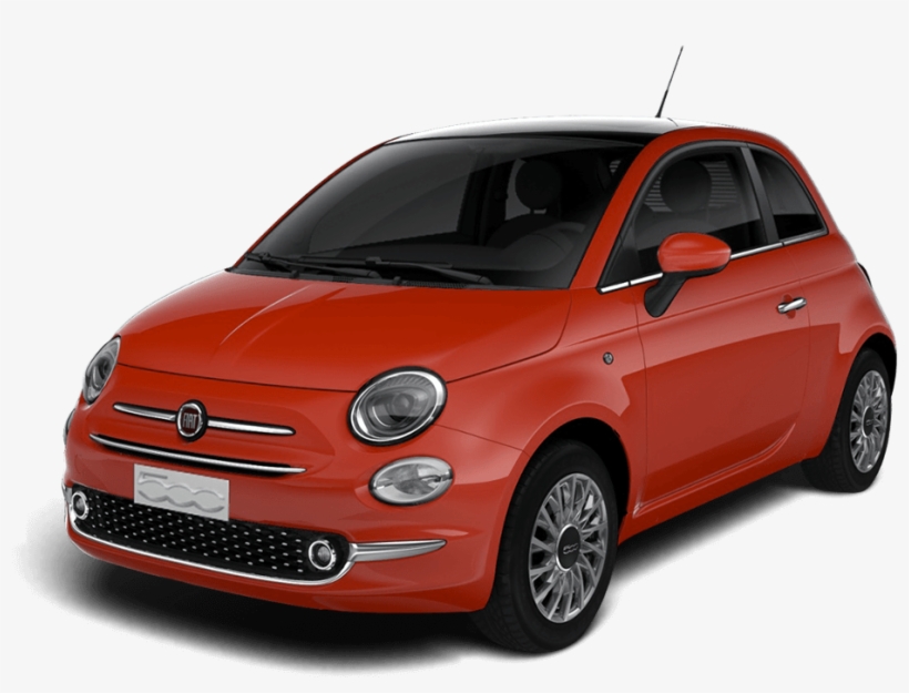 Fiat 500 - Carplus - Fiat 500 Tech House Grey, transparent png #9611260