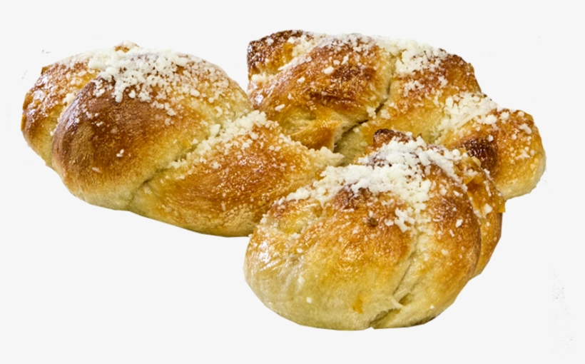 Knots Garlic Butter And Romano Cheese - Garlic Knot, transparent png #9611372