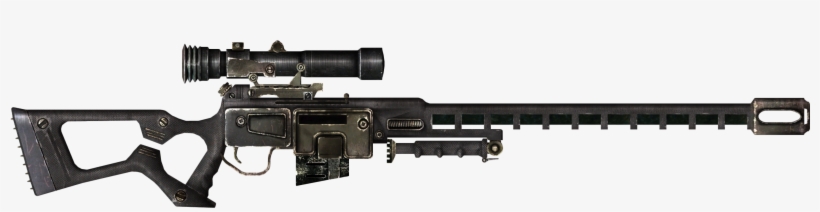 Https - //vignette1 - Wikia - Nocookie - Net/fallout/images/ - Fallout 3 Sniper Rifle, transparent png #9611717