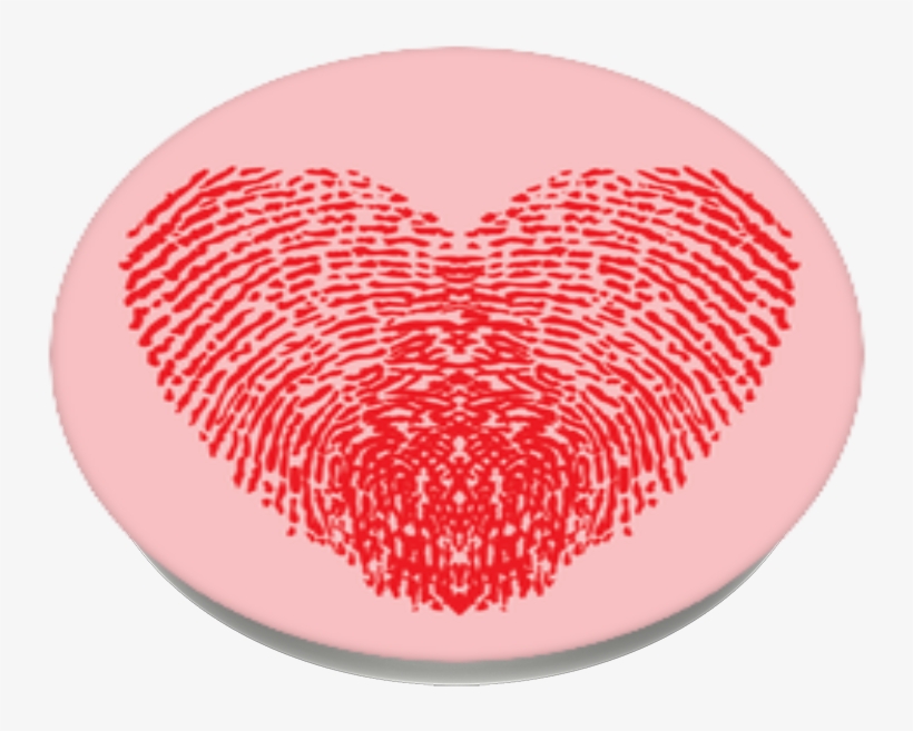 Thumbprint Heart, Popsockets - Registro Civil, transparent png #9611815