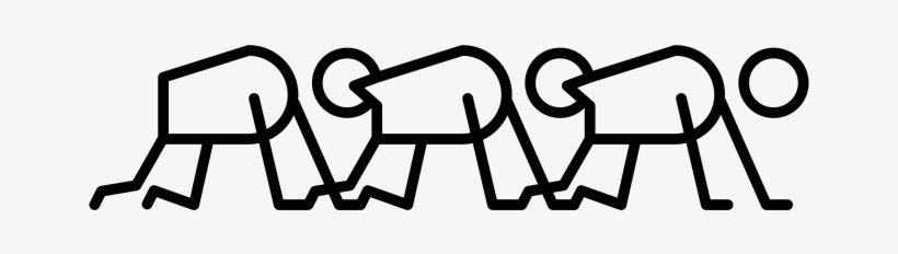 Human Centipede, transparent png #9612217