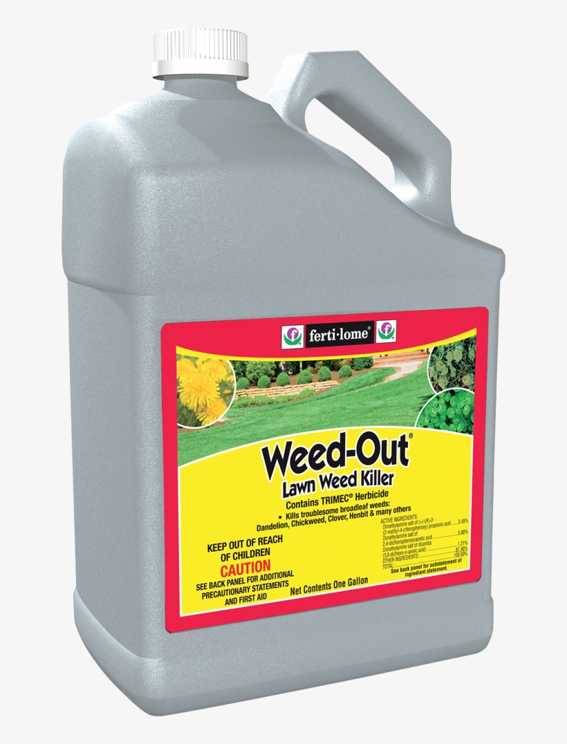 Fertilome Weed-out Lawn Weed Killer 1 Gal - Root Stimulator, transparent png #9613015