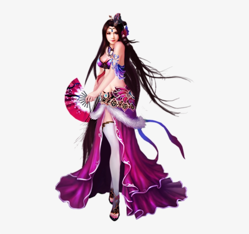 Fantasy Women, Dancer, Oriental, Full Body, Mandalas, - Illustration, transparent png #9613045