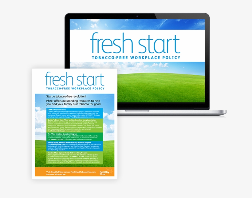 The Fresh Start Website For Healthy Pfizer Shares Their - Utility Software, transparent png #9613295