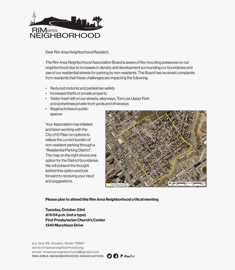 Neighborhood Meeting On Parking Issues - Tree, transparent png #9614025