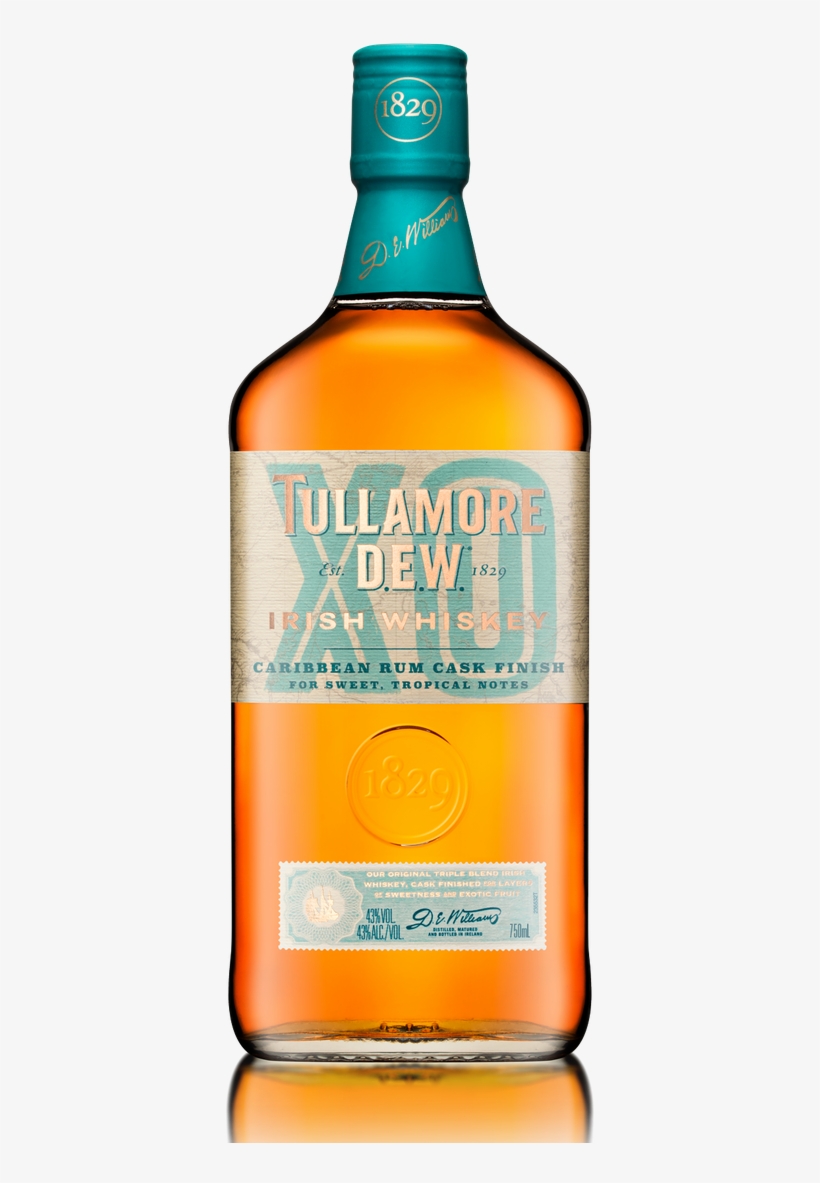 8 Best Irish Whiskey Brands - Tullamore Dew Caribbean Cask, transparent png #9614089