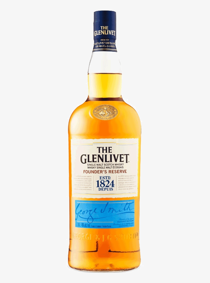 The Glenlivet Founders Reserve Scotch Whisky - Glenlivet In Winnipeg, transparent png #9614200