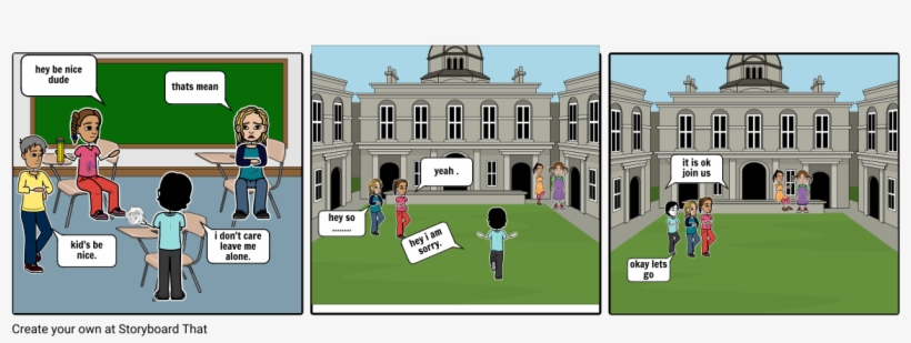 Character Vs Character Vs Nature - Cartoon, transparent png #9614623