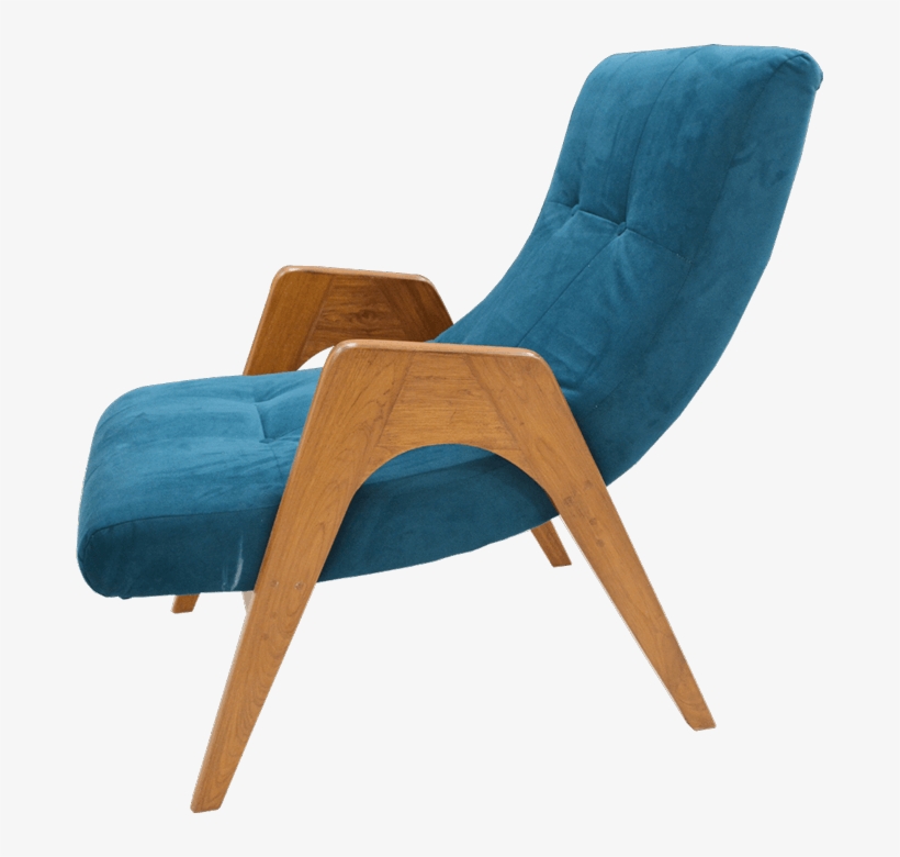 Corbusier Arc Chair - Chair, transparent png #9614898