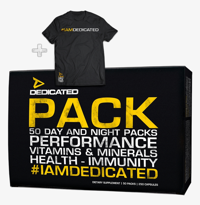 Dedicated Pack With Free T-shirt - Active Shirt, transparent png #9615018