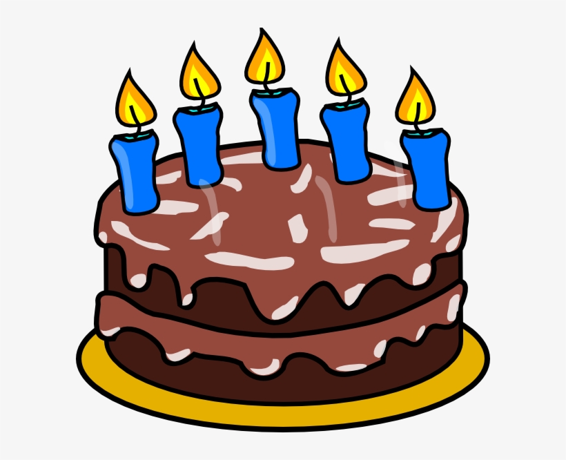 Cake Candles Clip Art - Birthday Cake Clip Art, transparent png #9615179