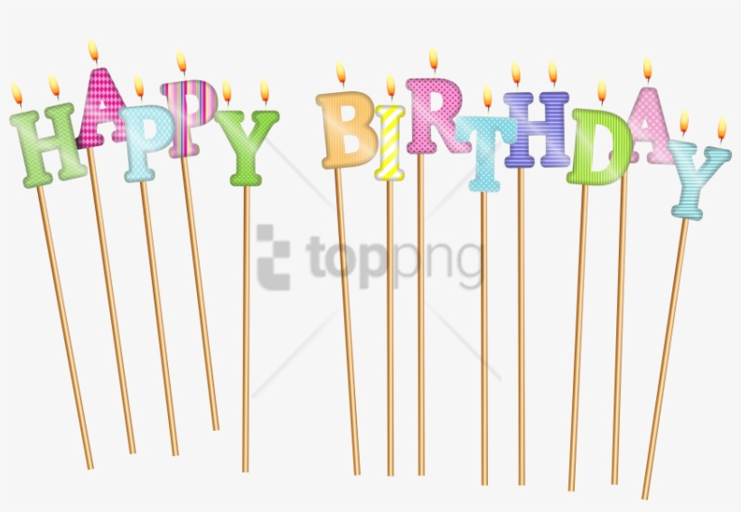 Free Png Transparent Birthday Candles Png Image With - Birthday Candle Transparent Background, transparent png #9615187