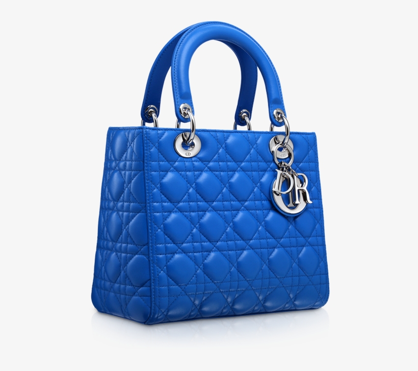 The Bold Colors From The Dior Fall/winter 2013 Bag - Lady Dior Studded Bag, transparent png #9615398