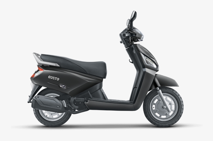 Manhidra Gusto Asphalt Black - Mahindra Gusto Black Colour, transparent png #9615814